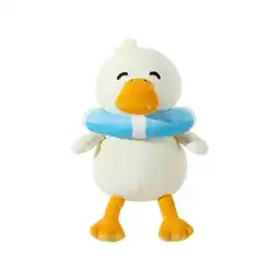 Miniso Peluche de Anillo de Natación de Pato Diving