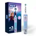 Oral-B Disney Princesas Cepillo de Dientes Eléctrico Infantil (+3 años) Cabezal Redondo 4 Stickers Personalizables Rosado