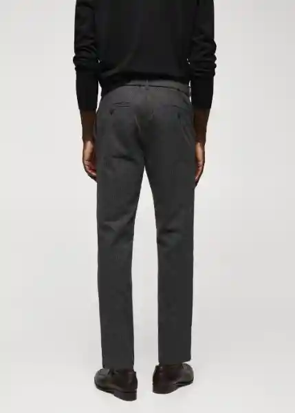 Pantalón Brest Gris Oscuro Vigoré Talla 42 Hombre Mango