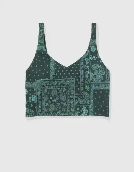 Top Aerie Verde Talla: LARGE 1240735 American Eagle
