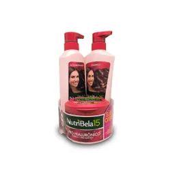 Nutribela Shampoo Acondicionador y Tratamiento