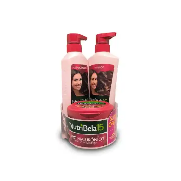 Nutribela Shampoo Acondicionador y Tratamiento
