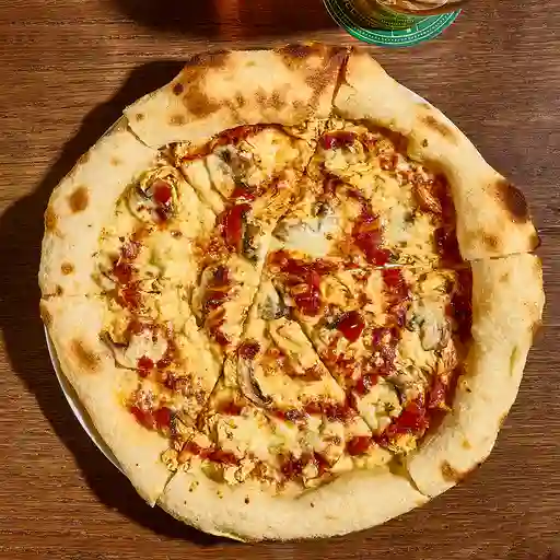 Pizza pollo bbq