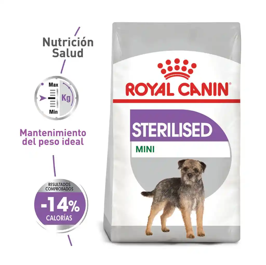 Royal Canin Alimento Para Perro Mini Sterilised 1 Kg