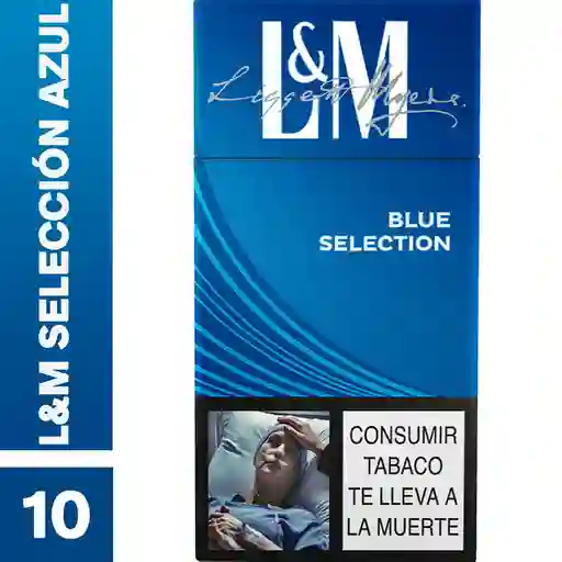 L&M Selección Azul x 10 Cigarrillos