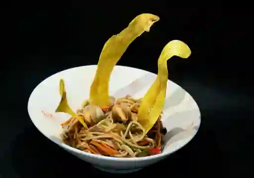 Pasta Al Wok Mar y Tierra