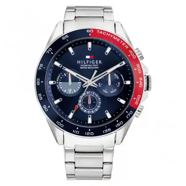 Reloj Owen Hombre Plateado 1791968 Tommy Hilfiger