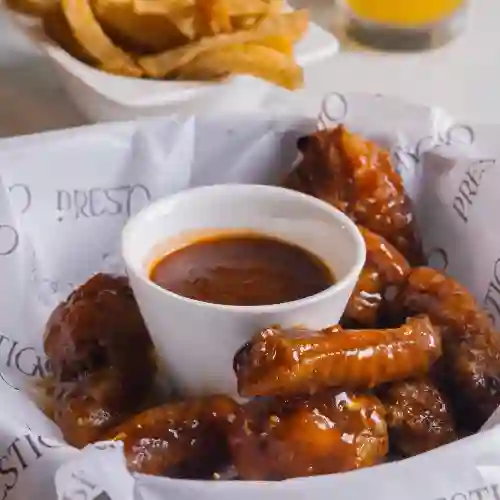Alitas bbq