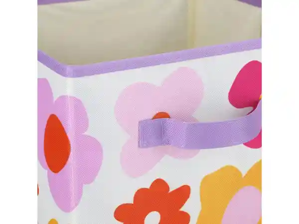 Caja Organizadora en Tela Colorido 28 x 28 x 28 Casaideas