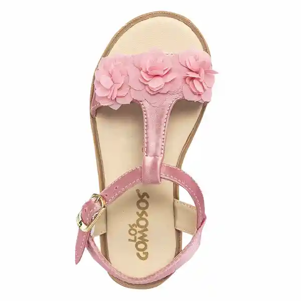 Los Gomosos Sandalias Gracy Para Niña Rosado Talla 22