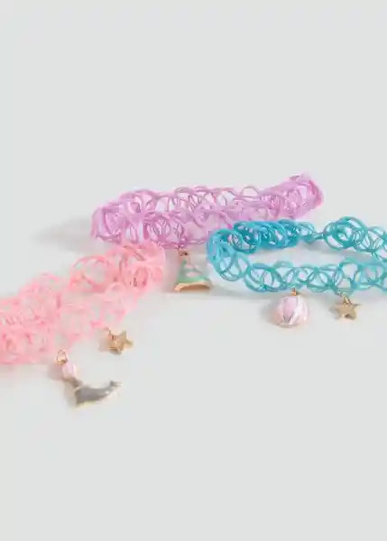 Pulsera Cteddy Rosa Palo Surtidas Talla 99 Niñas Mango