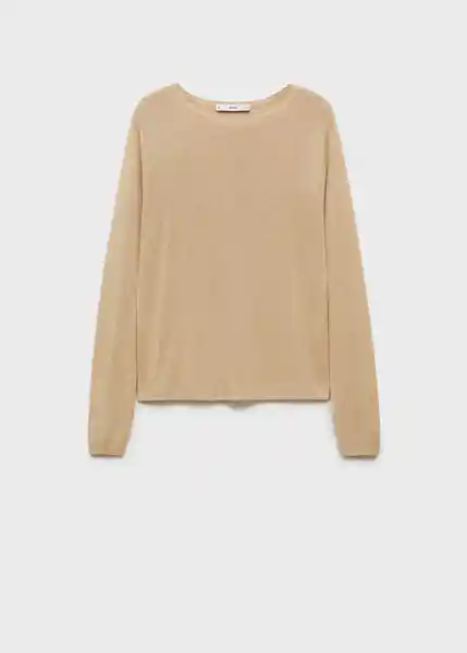 Jersey Rosa Camel Talla XS  Mujer Mango