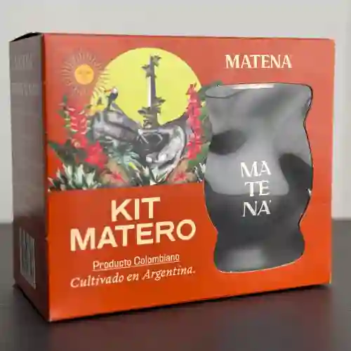 Kit Matero con Todo Incluye Mate, Yerba
