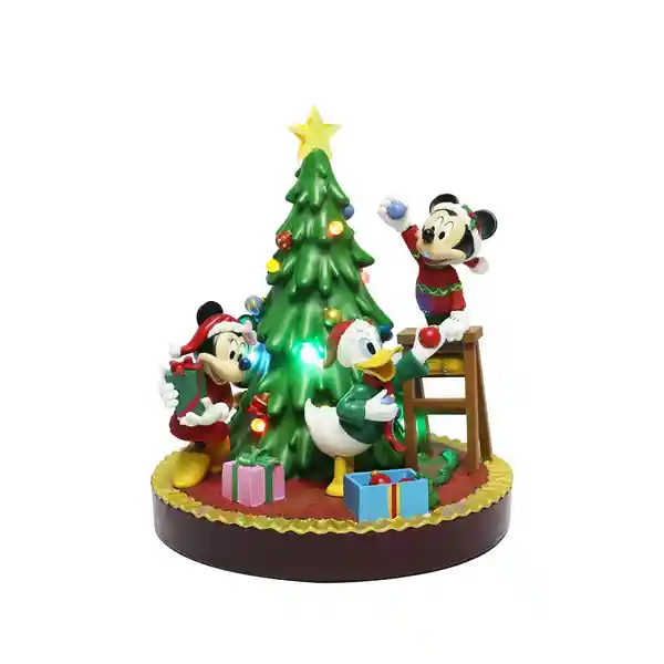 Disney Decoración Musical Navideña Mickey y Sus Amigos