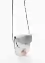 Bolso Silver Plata Talla 99 Niñas Mango