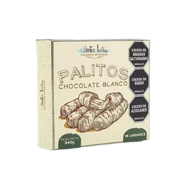 Santa Leña Palito Mini Chocolate Blanco