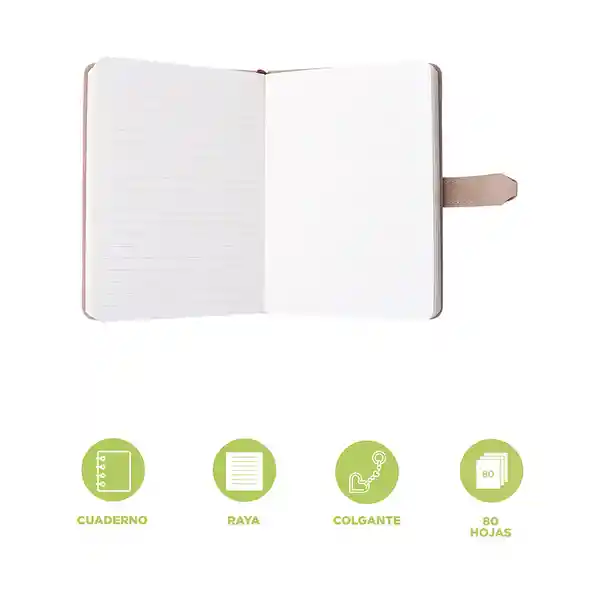 Cuaderno Ufufy Con Broche 60 Hojas Disney Miniso