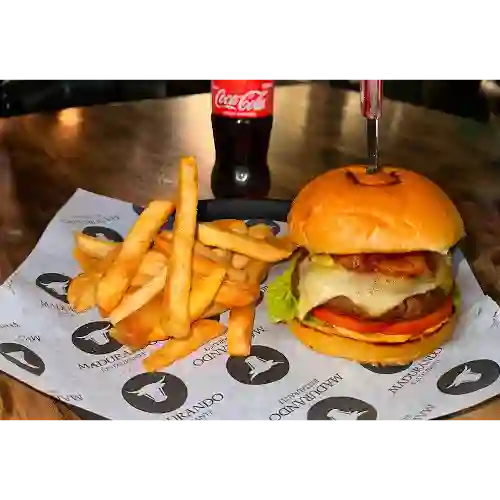 Combo Romesco Cheese Burger