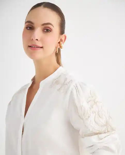 Camisa Crudo Nevisca Claro Talla S 619F054 Esprit