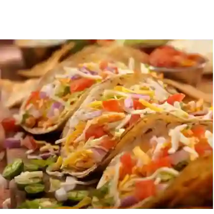 Tacos X6 con Carne de Res O Pollo
