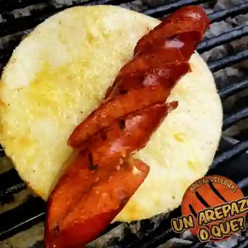 Arepa y Chorizo