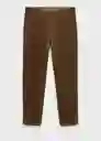 Pantalón Berdam Camel Talla 40 Hombre Mango