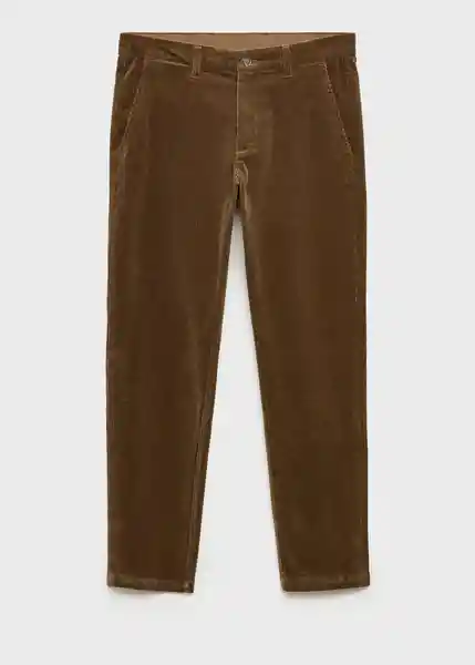 Pantalón Berdam Camel Talla 40 Hombre Mango