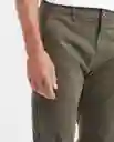 Pantalón Colors Masculino Verde Selvoso Talla 34 Chevignon