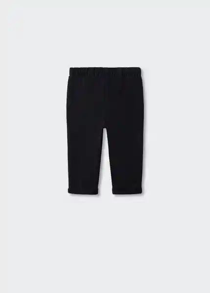 Pantalón Chad Negro Talla 69 Niños Mango
