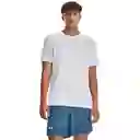 Under Armour Camiseta Seamless Stride Hombre Blanco Talla LG