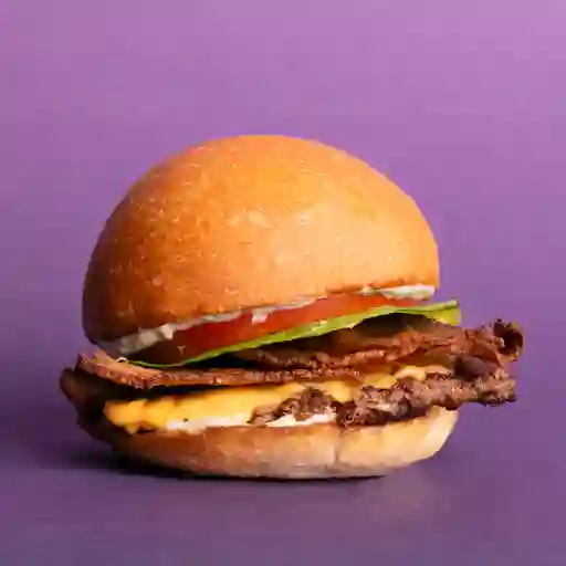 Hamburguesa trufada