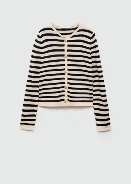 Cardigan Eliot Navy Talla S Mujer Mango