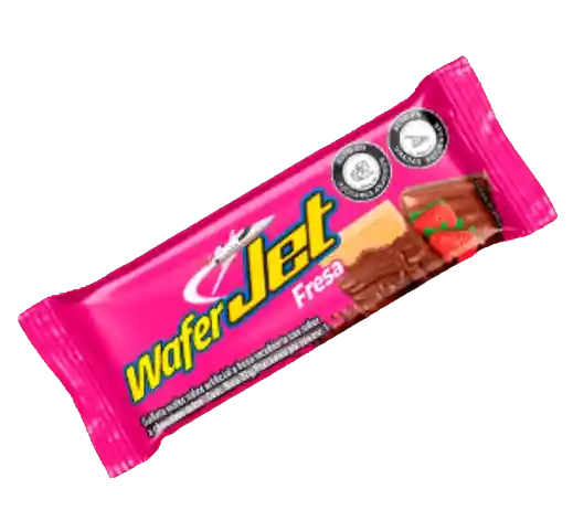 Jet Snack Galleta Wafer Fresa