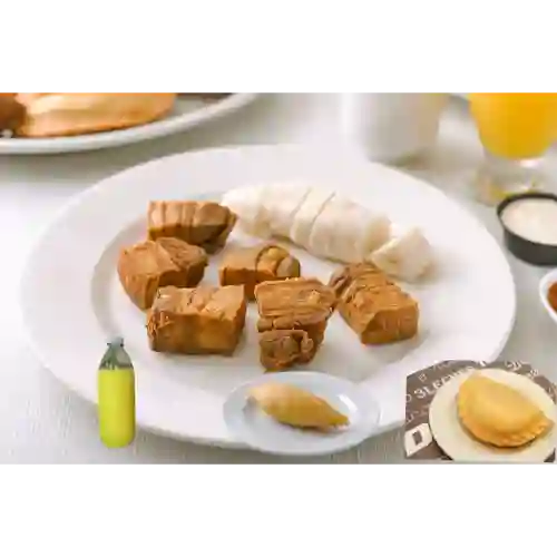 Combo Salchiqueso Leche Cortada Dedito de Queso Coca Cola