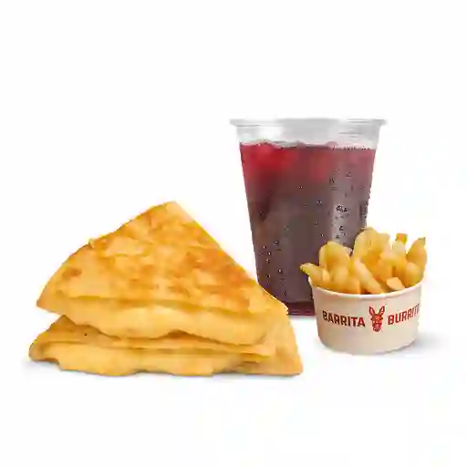 Combo quesadilla vegetariana