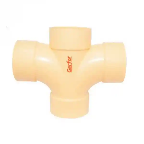 Gerfor Tee Doble Pvc Sanitaria 3