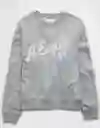 Buzo Mujer Gris Talla: SMALL 2508050 American Eagle