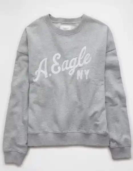 Buzo Mujer Gris Talla: SMALL 2508050 American Eagle