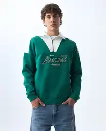 Buso Hombre Verde Talla L 881G001_VER195420 Americanino