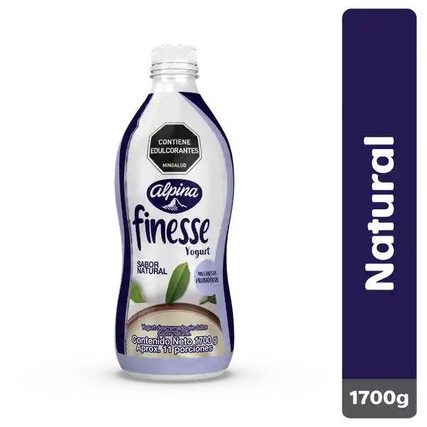 Finesse Yogurt Natural con Probióticos