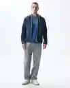 Chaqueta Hombre Azul Talla S 521G001_AZU174429 Americanino