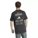 Adidas Camiseta Tr Cat G T Para Hombre Negro Talla L