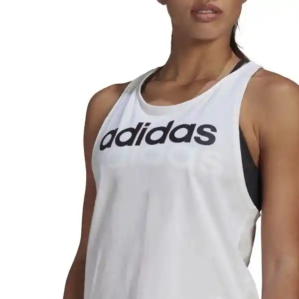 Adidas Camiseta Lin Tk Para Mujer Talla L