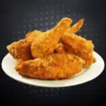 1/4 Pollo Broaster con Arepa