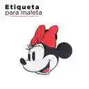 Miniso Etiqueta Para Equipaje Cabeza Minnie Mouse Pequeña