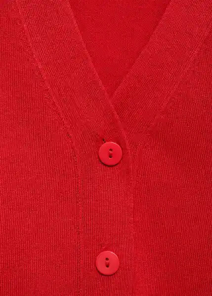 Cárdigan Luccav Pimenton Talla XS Mujer Mango