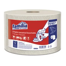 Familia Limpión Industrial Desechable Tork Doble Hoja 150 m