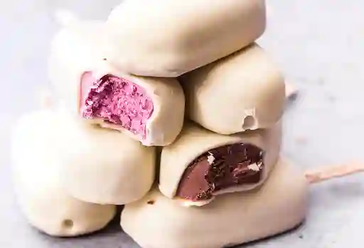 Paleta de Chocolate Belga Blanco