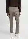 Pantalón París Beige Talla 36 Hombre Mango