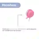 Audífonos Con Micrófono Kids Morado Rosa 3.5 mm Mod 23L07 Miniso